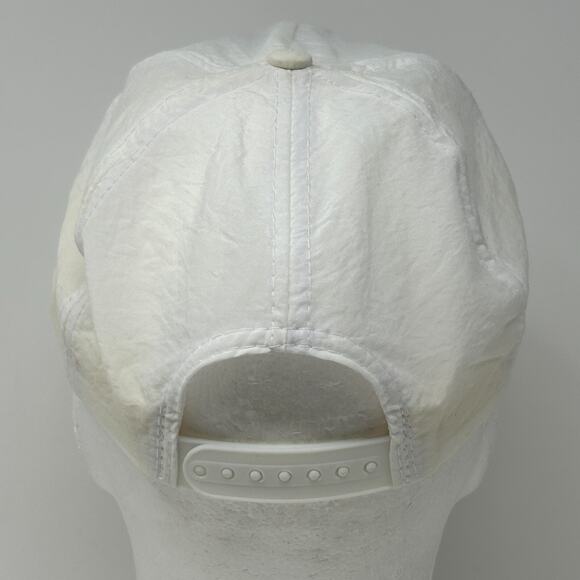 Vintage 90s Las Vegas Thunder Hat Cap White Ice Hockey Snapback 5 Panel A Frame - Picture 3 of 9